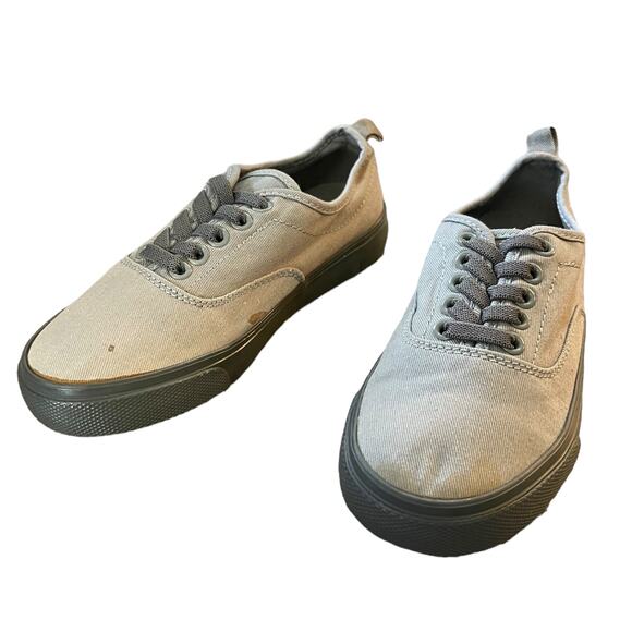 Old Navy Gray No Tie Slip On Shoes Size 13 - Picture 1 of 9